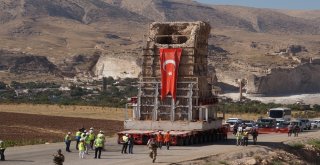 İmam Abdullah Türbesinin Minaresi Taşındı