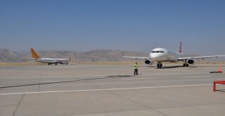 Şırnakta 34 Bin 73 Kişi Uçakla Yolculuk Yaptı