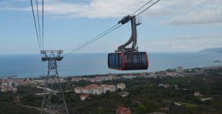 Karadenizin En Uzun Teleferiği Basına Tanıtıldı