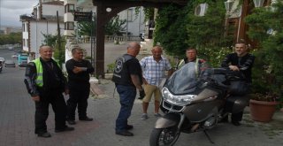 (Özel) Motor Tutkunu Macar Grup Atalarının Evini Görmek İçin Tekirdağda