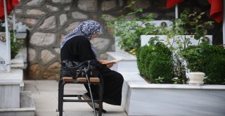 Bursada Şehitlikte Anma Töreni Düzenlendi