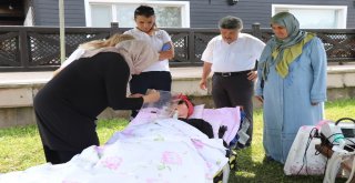 Yardım Meleği Als Hastası Özlem, 10 Yıl Sonra Tekrar Gölcük Tabiat Parkına Geldi