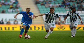 Spor Toto Süper Lig: Bursaspor: 1 - Ankaragücü: 0 (İlk Yarı)