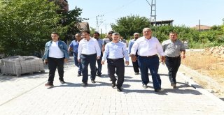 Çınar, Mahallelerdeki Yol Yenileme Çalışmalarını İnceledi