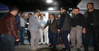 Varto Kaymakamı Çetine Veda Yemeği