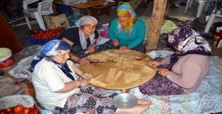 Aksekili Kadınların İmece Usulü ‘Kış Mesaisi