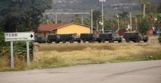 Hatay Sınırına Askeri Sevkiyat