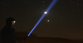 Kanlı Ay Tutulması Gümüşhanede Merakla İzlendi