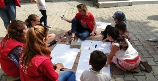 Çocuklar Geleneksel Oyunlarla Şenlendi