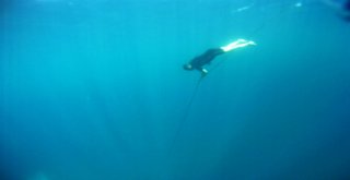 Engelli Dalış Rekortmeninden Anlamlı Dalış