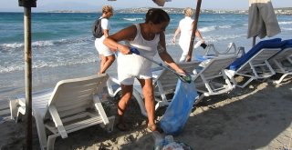 Ilıca Plajı Farkındalık Oluşturmak İçin Temizlendi