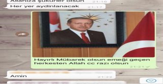 Ispartada Seçim Günü Cumhurbaşkanı Erdoğanın Okuldaki Portresinin İndirilmeye Çalışıldığı İddiası