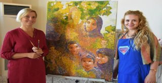 Uluslararası Kadın Ressamlar Çalıştayı Başladı