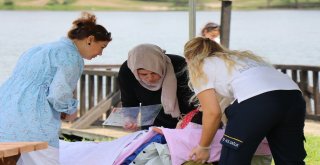 Yardım Meleği Als Hastası Özlem, 10 Yıl Sonra Tekrar Gölcük Tabiat Parkına Geldi