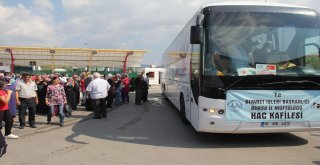 Bursadan 176 Kişi Mukaddes Topraklara Uğurlandı