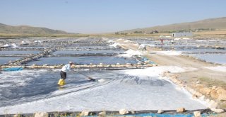 Aktuzlada Günde 120 Ton Tuz Üretiliyor