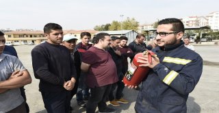 Mamak Belediyesi Personeline Yangın Eğitimi Verildi