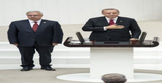 Cumhurbaşkanı Erdoğan Tbmmde Yemin Etti