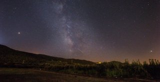 Bursalılar Gökyüzü Şölenini Nilüferde İzledi