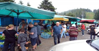 Tatilcilerden Organik Pazara Yoğun İlgi