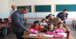 Yavuzelinde Öğrencilere Diş Fırçası Ve Macunu Dağıtıldı