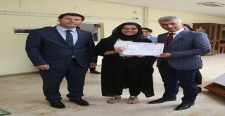 Cizrede Başarılı Kursiyerlere Sertifikaları Dağıtıldı