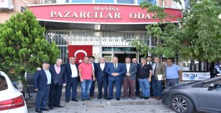 Pazarcılardan Başkan Çerçiye Teşekkür