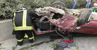 2 Araca Çarpıp 2 Ağaç Deviren Otomobil Yayaya Çarptı: 1 Ölü 5 Yaralı