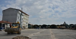 Gediz Pazar Yerinin Üzeri Kapatılıyor