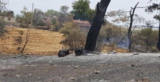 Yangın Sonrası Geri Döndü Aracını Küle Dönmüş Buldu