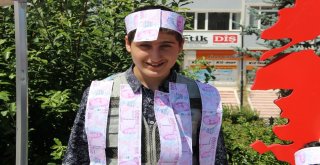 Erzurumda Dolara İlginç Protesto