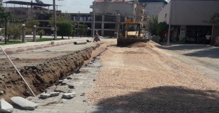 Ahmetlinin Prestij Caddelerinde Altyapı Çalışmaları Tamamlandı