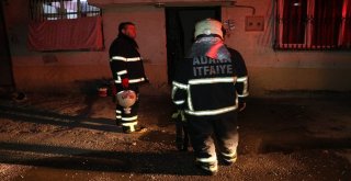 Alkollü Şahıs Kendi Evini Yaktı