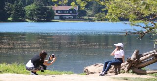 Gölcük Tabiat Parkında Bayram Tatili Yoğunluğu