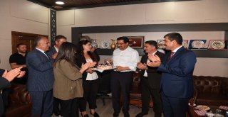 Sarıeroğlundan Muş Belediyesine Ziyaret