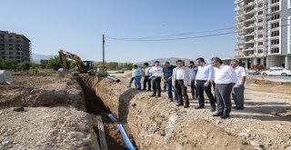 Maskiden Yüzakı Bulvarına 3 Milyon 300 Bin Tllik Altyapı Yatırımı