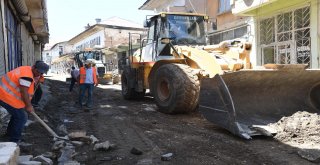 Bitlis Caddesinde Asfalt Hazırlığı
