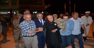 Yüksekovada Şehidi Memleketine Uğurlandı