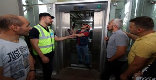 Asansörde Mahsur Kalanları Kurtarma Eğitimi Verildi