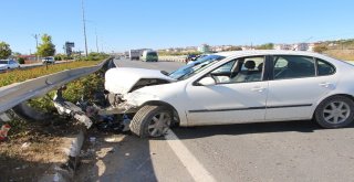 Araçtan Boşalan Yağ Zincirleme Trafik Kazasına Sebep Oldu: 1 Yaralı