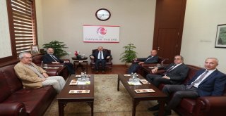 Milli Savunma Bakan Yardımcısı Kavaklıoğludan Vali Çakacaka Ziyaret