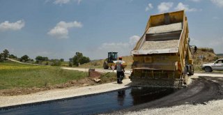 Asfaltta hedeflenen miktara ulaşmak için yoğun çalışma