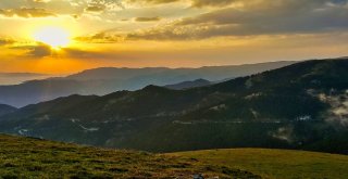 Zigana Dağında Eşsiz Günbatımı Manzaraları