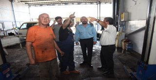 Başkan Doğandan Geçmiş Olsun Ziyareti