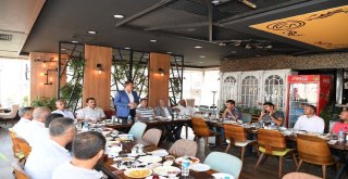 Başkan Asya, Yüklenici Firma Yetkilileriyle Bir Araya Geldi