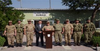Jandarma Genel Komutanı Orgeneral Arif Çetin, Sınırı Denetledi