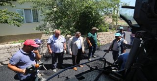 Develide Sıcak Asfalt Çalışmaları Devam Ediyor