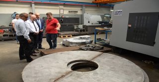 Vali Ceylan Sanayi Tesislerini İnceledi