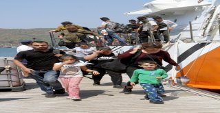 Fethiyede 34 Kaçak Göçmen İle 3 Organizatör Yakalandı
