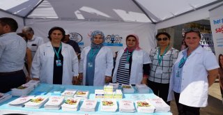 Aydında Halk Sağlığı Standına Yoğun İlgi